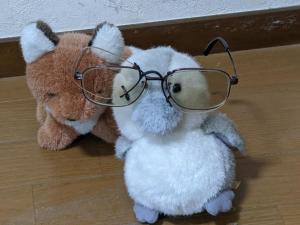 重ね掛けサングラス